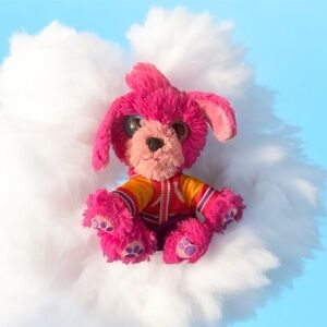 Scruff-A-Luvs SEW SURPRISE Pink Puppy Dog Plush & Outfit Blue & Green Eyes